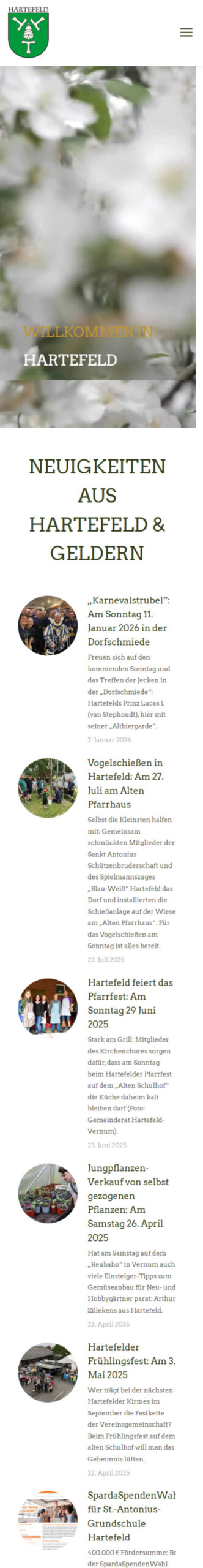 Mobile Ansicht Hartefeld