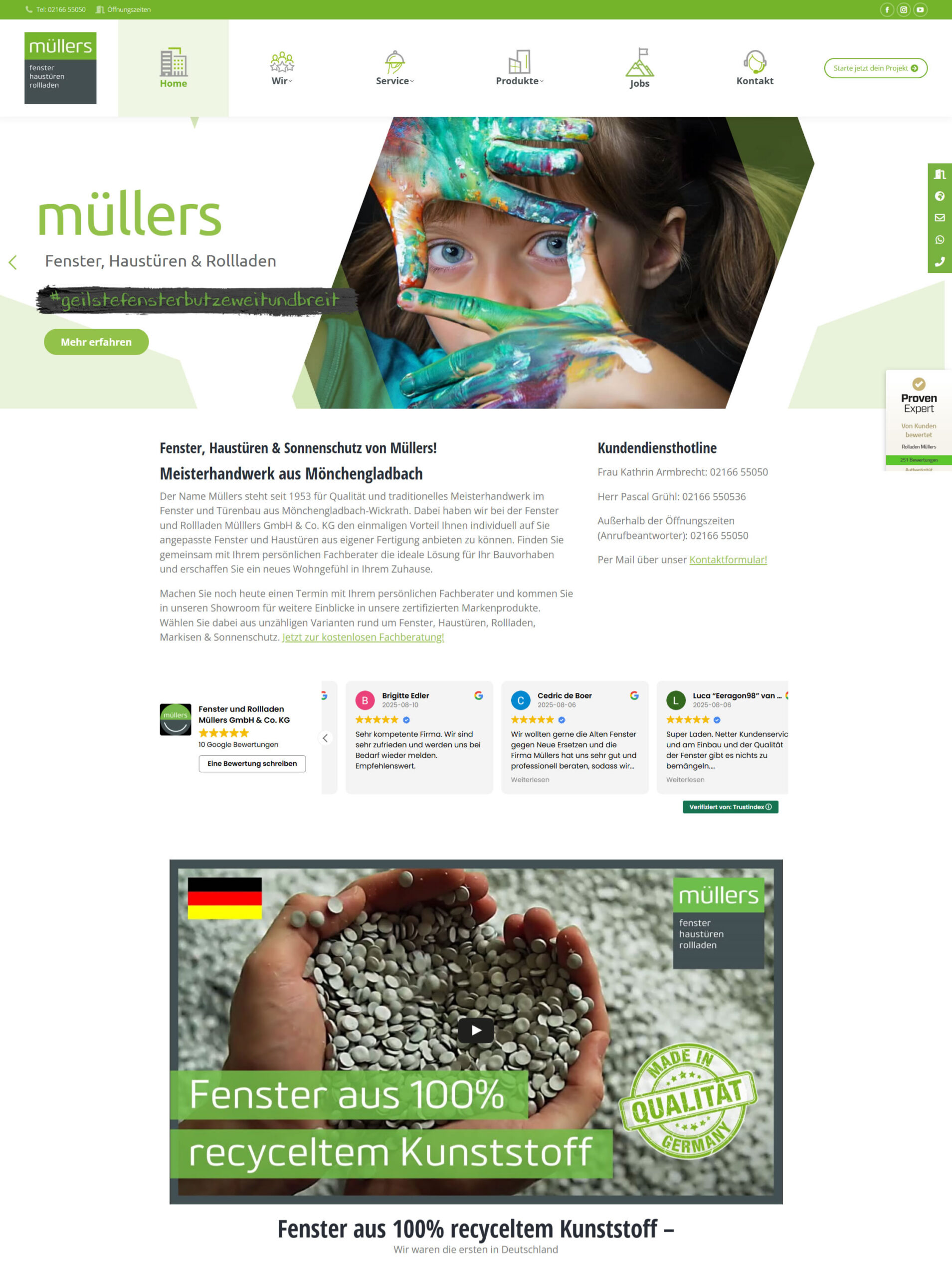 Müllers Fenster Desktop